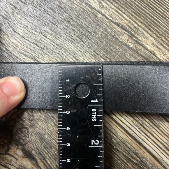 Red Wing Shoes 46 96519 Black Leather Belt Made in USA Genuine Leather - Picture 3 of 3